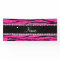 Custom name neon hot pink glitter zebra diamonds