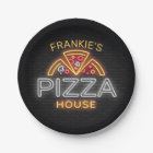 Custom NAME Neon Italian Pizzeria Pizza House