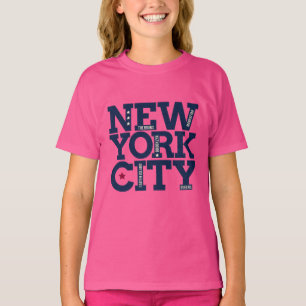 Custom name New York City Typography clothing T-Shirt
