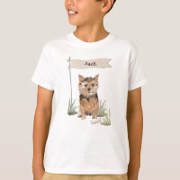 Custom Name Norfolk Terrier Pet Dog
