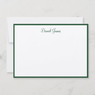 Custom Name Note Card