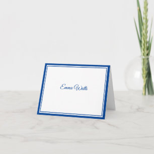 Custom Name Note Card
