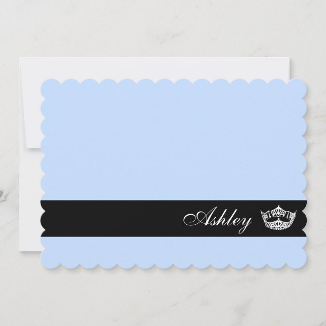 Custom Name Note Card (Front)