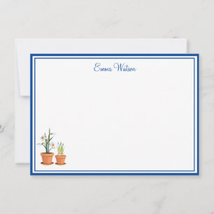 Custom Name Note Card