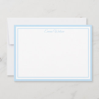 Custom Name Note Card