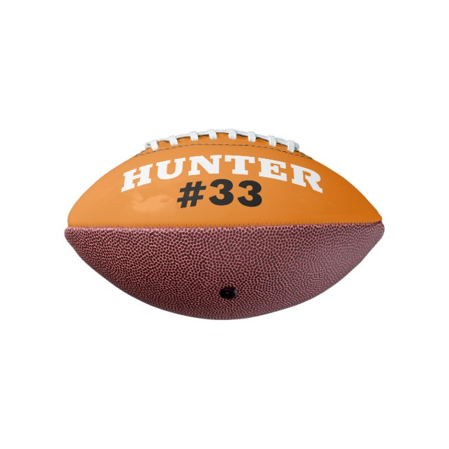 Custom Name Number Color | American Football (Rotated 270)