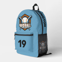 Custom Name, Number & Colour Baseball