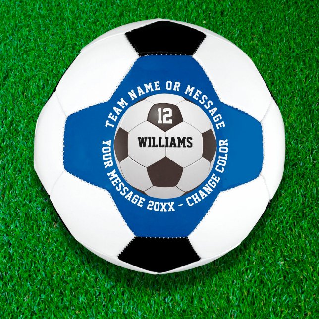Custom Name Number Team Name Football (Creator Uploaded)