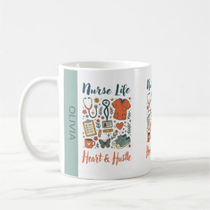 Custom Name Nurse Coffee Mug