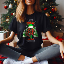 Custom name Nurse elf personalised