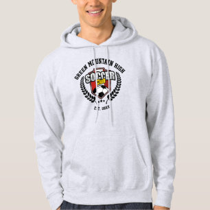 Custom Name of School or Organisation Soccer Club Hoodie