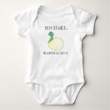 Custom Name on Cute Hatchling Dinosaur