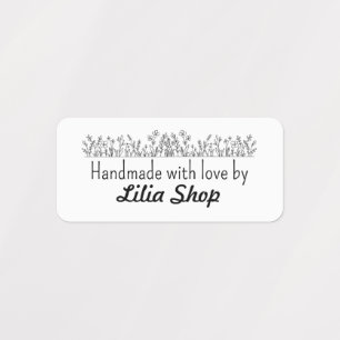 Custom name or company name fabric