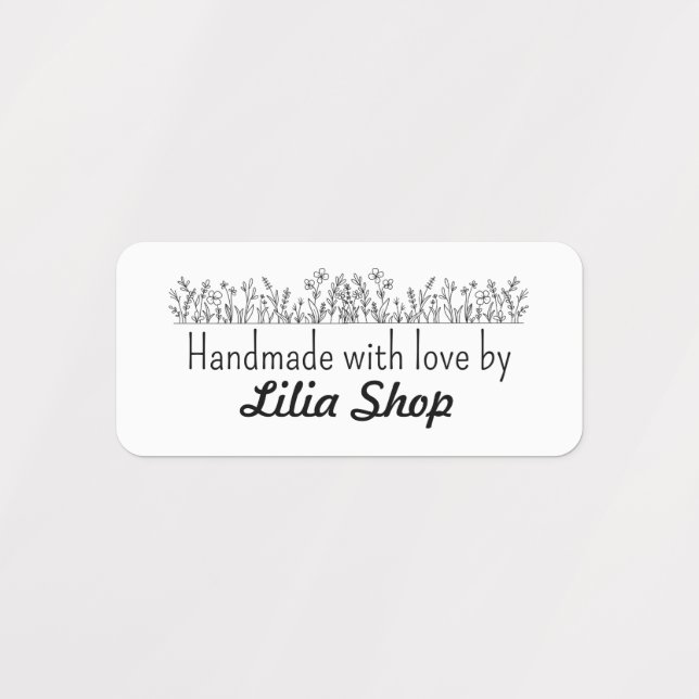 Custom name or company name fabric (Design 1)