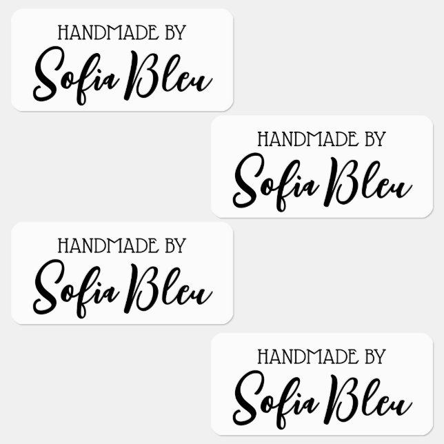 Custom name or company name fabric clothing labels (Group)