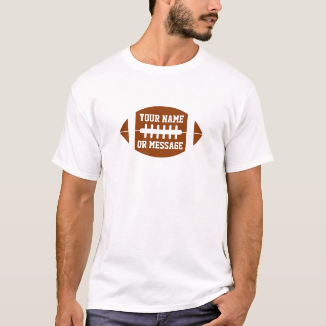 Custom Name or Message Men's Basic T-Shirt (Front)