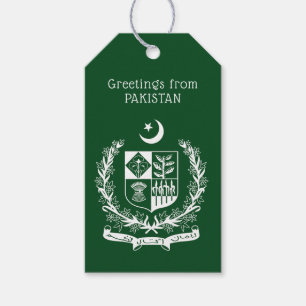 Custom Name Pakistan Gift Tags