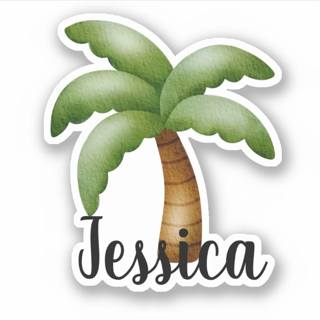 CUSTOM NAME PALM TREE (Front)
