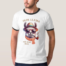Custom Name Papa Llama Father's Day