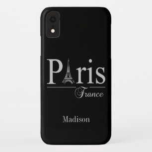 Custom name Paris France phone cases