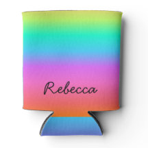 Custom Name Pastel Rainbow Pride