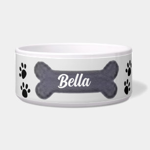 Custom Name Paw Print, Dog Bone   Dog & Cat Food