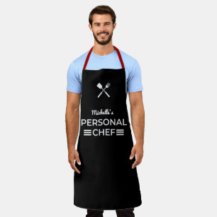 Custom Name Personal Chef Apron -Personalised Gift