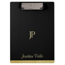 Custom Name Personalised Gold Text Modern Monogram