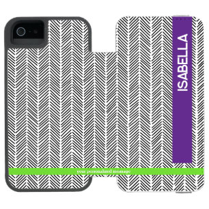 Custom Name   Personalised  Incipio Watson™ iPhone 5 Wallet Case