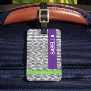 Custom Name   Personalised  Luggage Tag