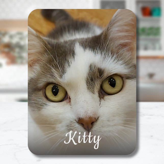 Custom Name Personalised Photo Magnet (Creator Uploaded)