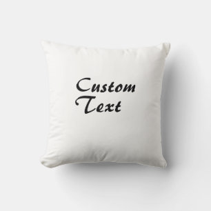 Custom Name Personalised Text Cushion