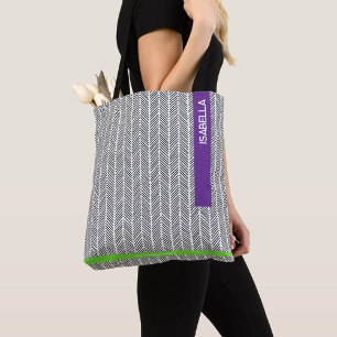 Custom Name   Personalised  Tote Bag