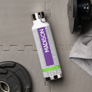 Custom Name   Personalized Travel  Water Bottle