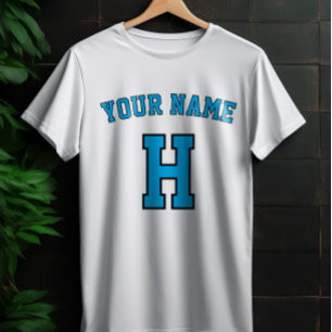 Custom Name Personalized vintage Letter T-Shirt 