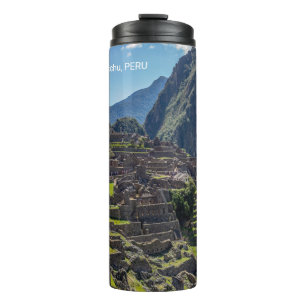 Custom Name Peru Machu Picchu Thermal Tumbler
