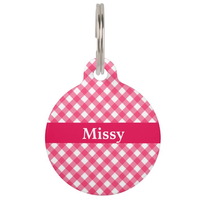 Custom Name Pet Tag (Front)