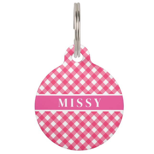 Custom Name Pet Tag (Front)