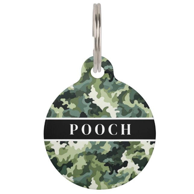 Custom Name Pet Tag (Front)