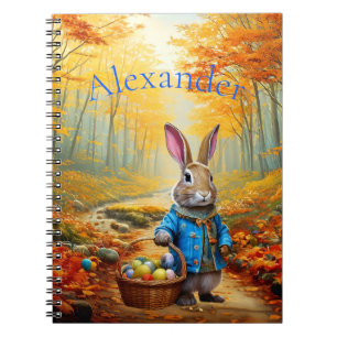 Custom Name Peter the Easter Bunny Notebook