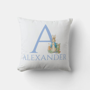 Custom Name Peter the Rabbit  Cushion