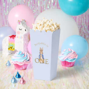 Custom Name Peter the rabbit First Birthday ONE Favour Box