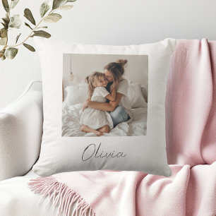 Custom Name & Photo   Personalized Gift Cushion