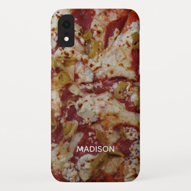 Custom name Pizza Rustica phone cases (Back)