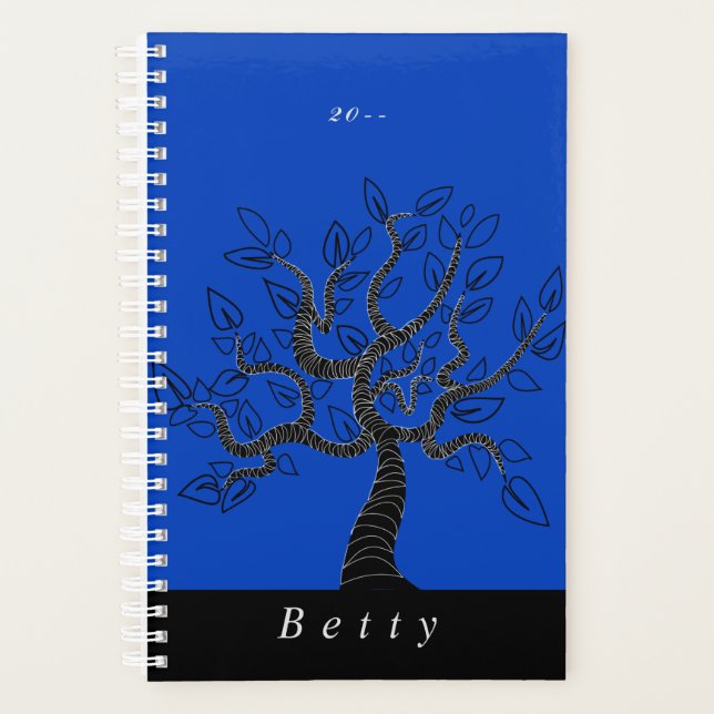 Custom Name Planner with Tree Of Life (Front)