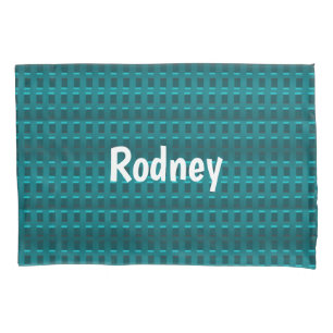 Custom name plastic blocks pillowcase