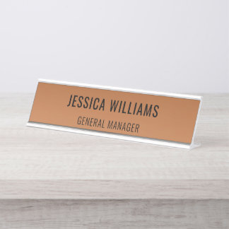 Custom Name Plate | Personalised Desk Name Sign
