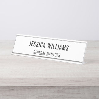 Custom Name Plate | Personalised Desk Name Sign
