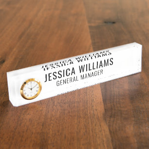 Custom Name Plate Personalised Desk Name Sign
