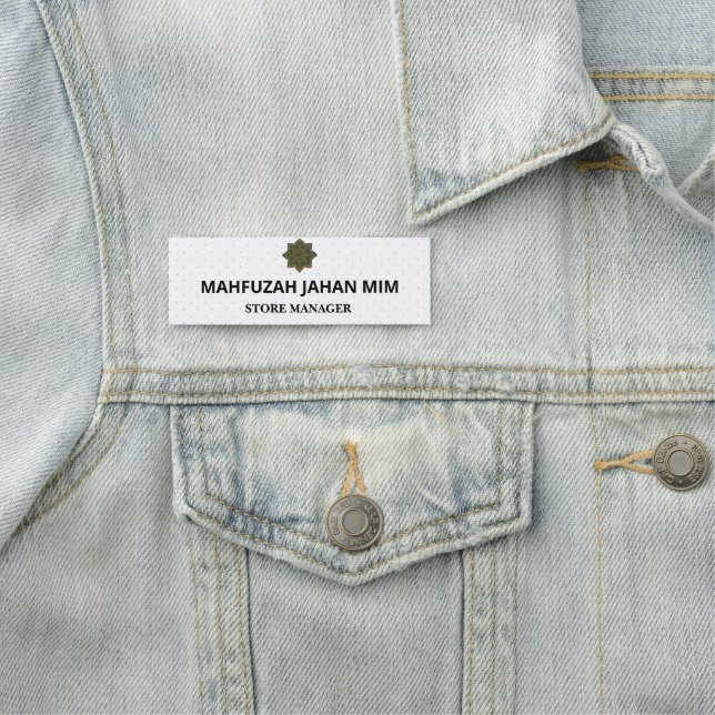 Custom Name Plates | Magnetic Tags & Badges (In Situ)